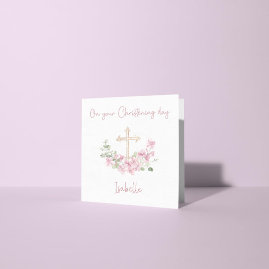 Christening Card