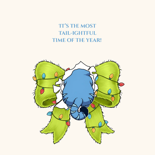 Personalised Custom Name Derpy Inspired Christmas Greetings Card K-Pop Demon Hunters Xmas Card: Free Mystery Sticker