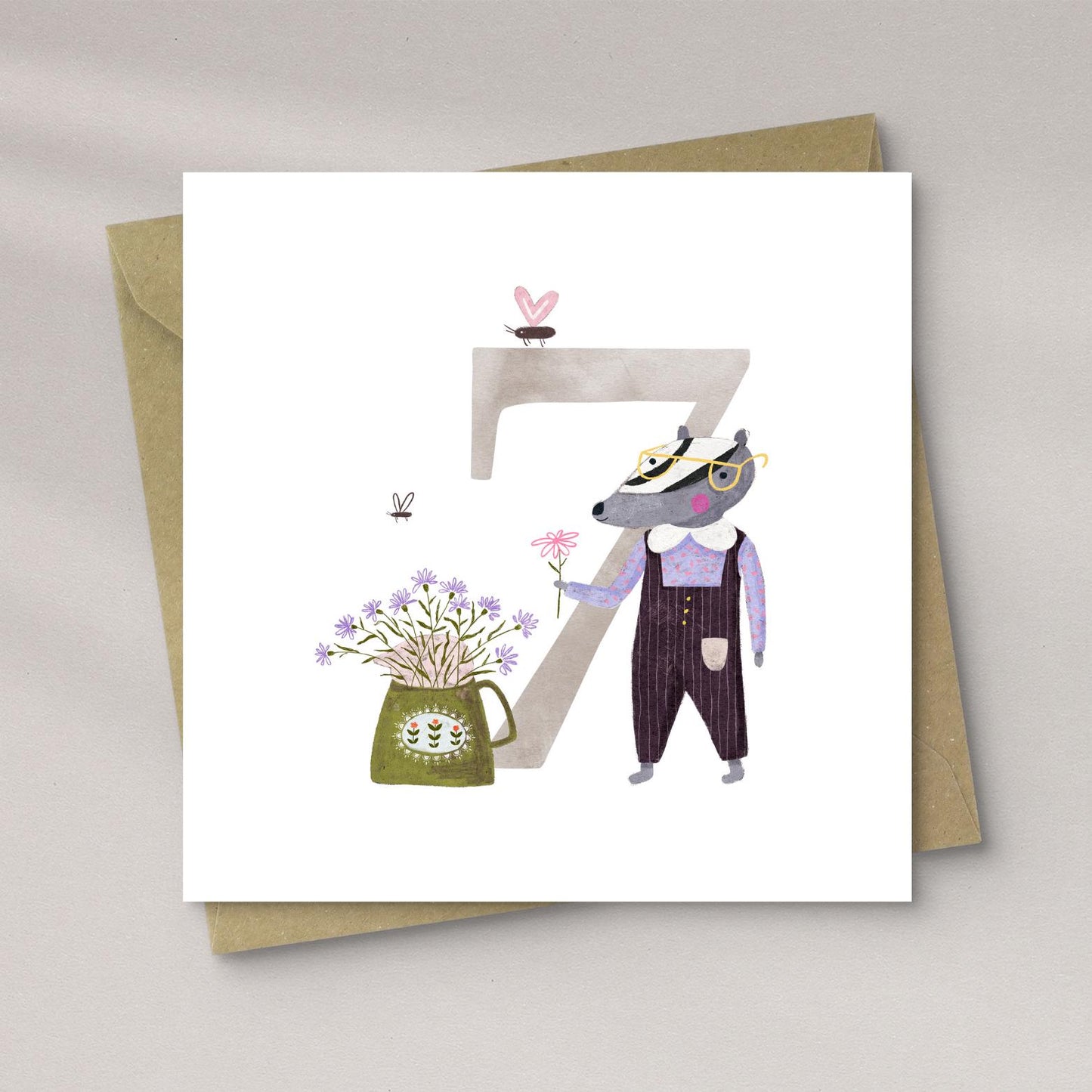 7th Birthday Card