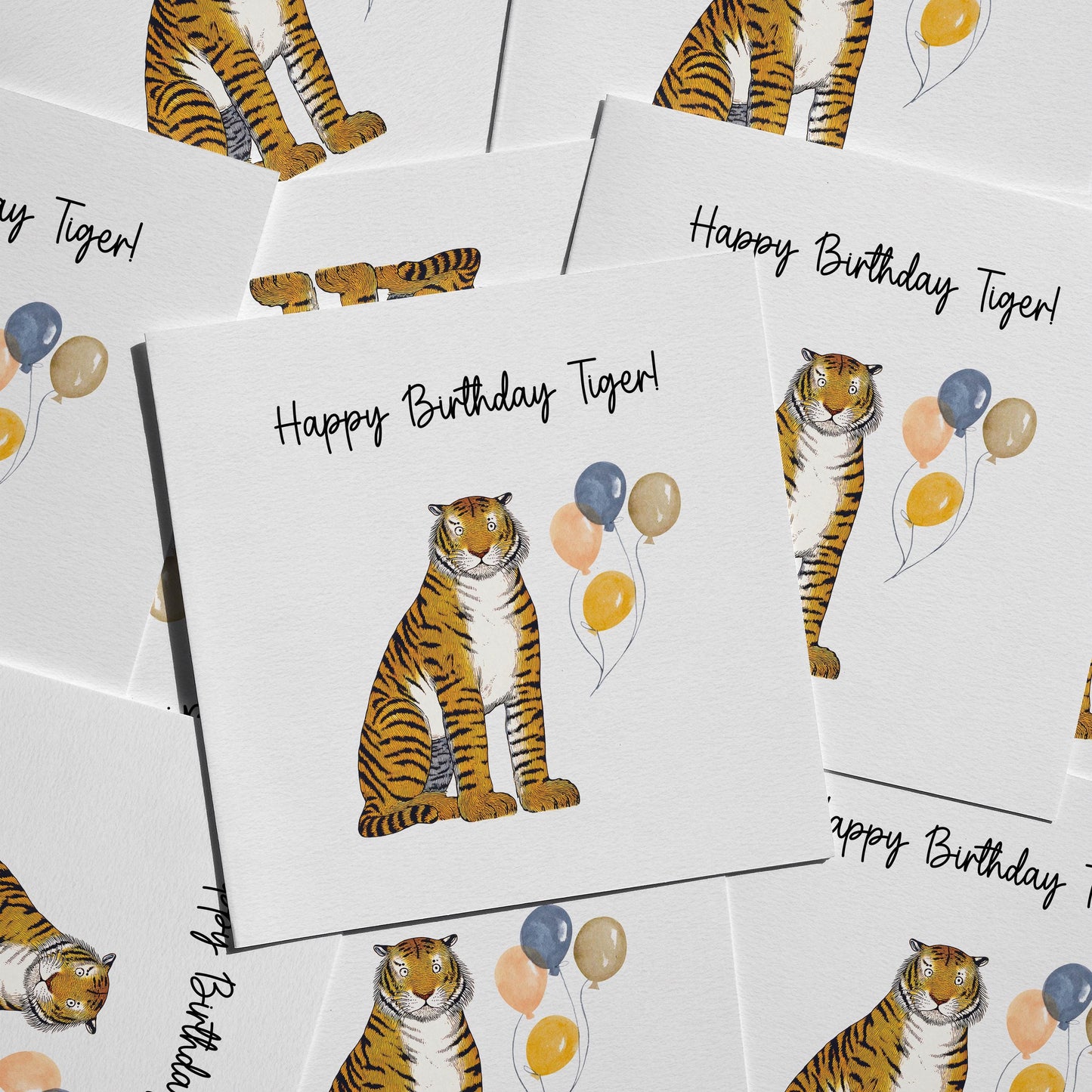 Birthday Tiger Card