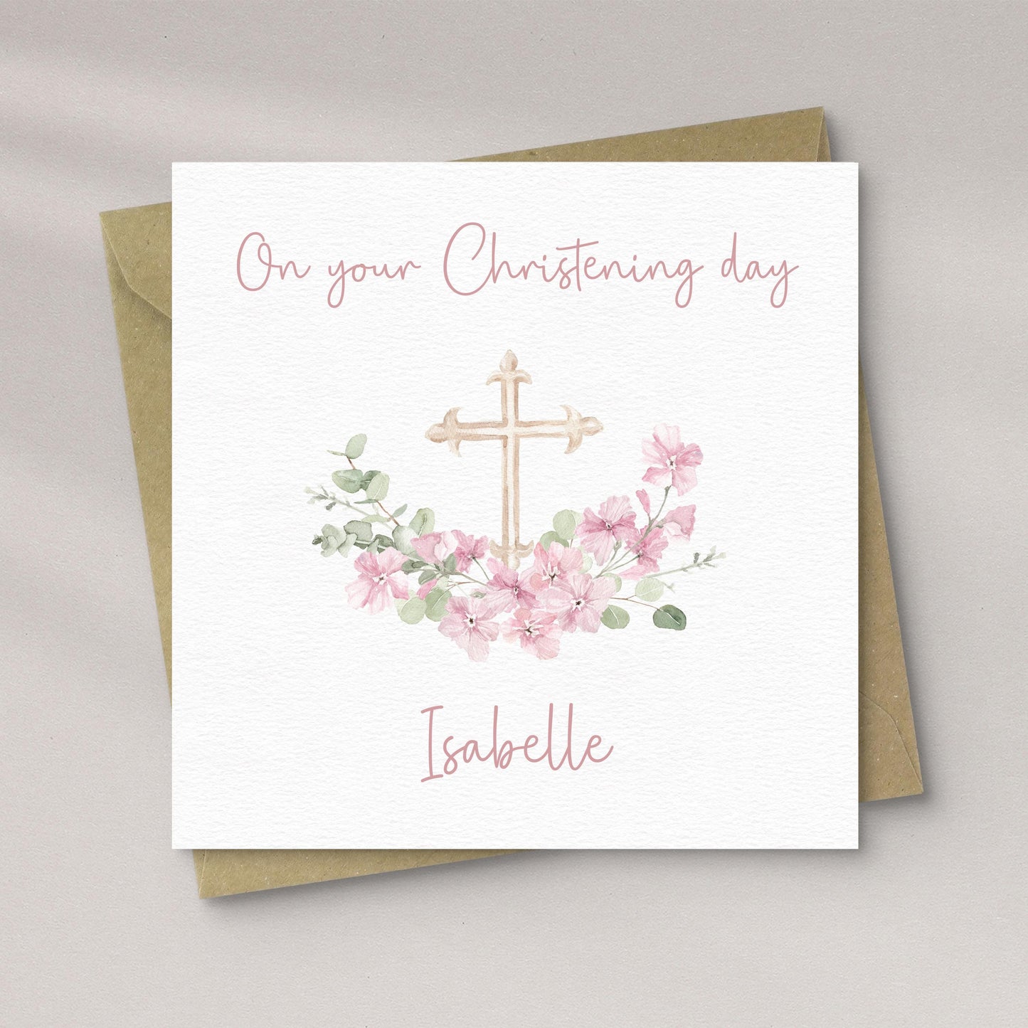 Christening Card