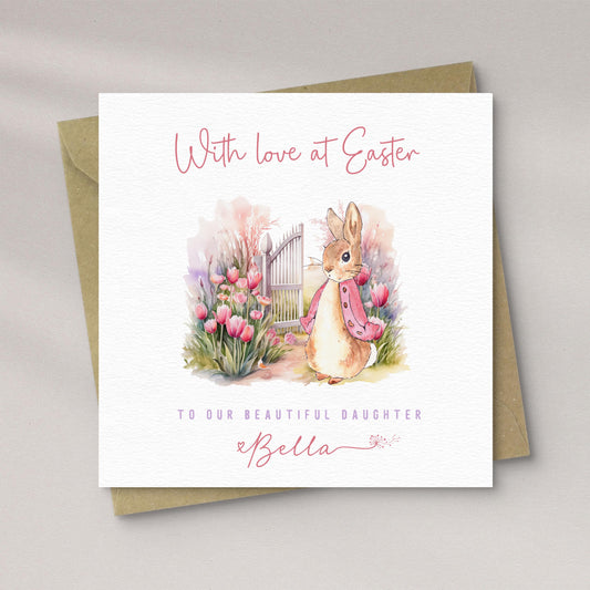 Rabbit Easter Card