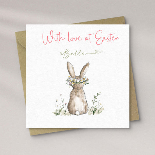 Rabbit Easter Card