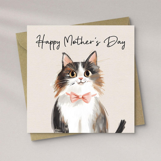 Mothers Day Cat Greeting Card