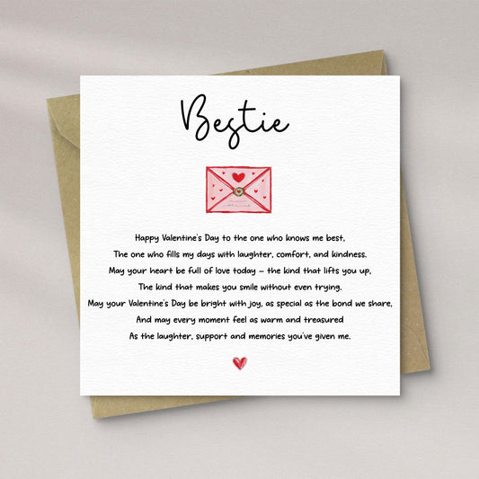 Bestie Valentine’s Day Card
