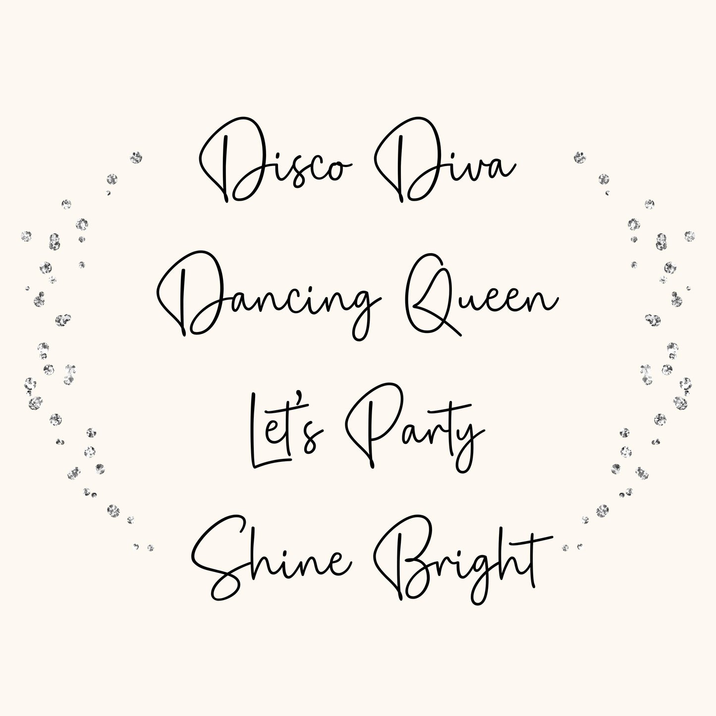 Personalised Disco Ball Birthday Card