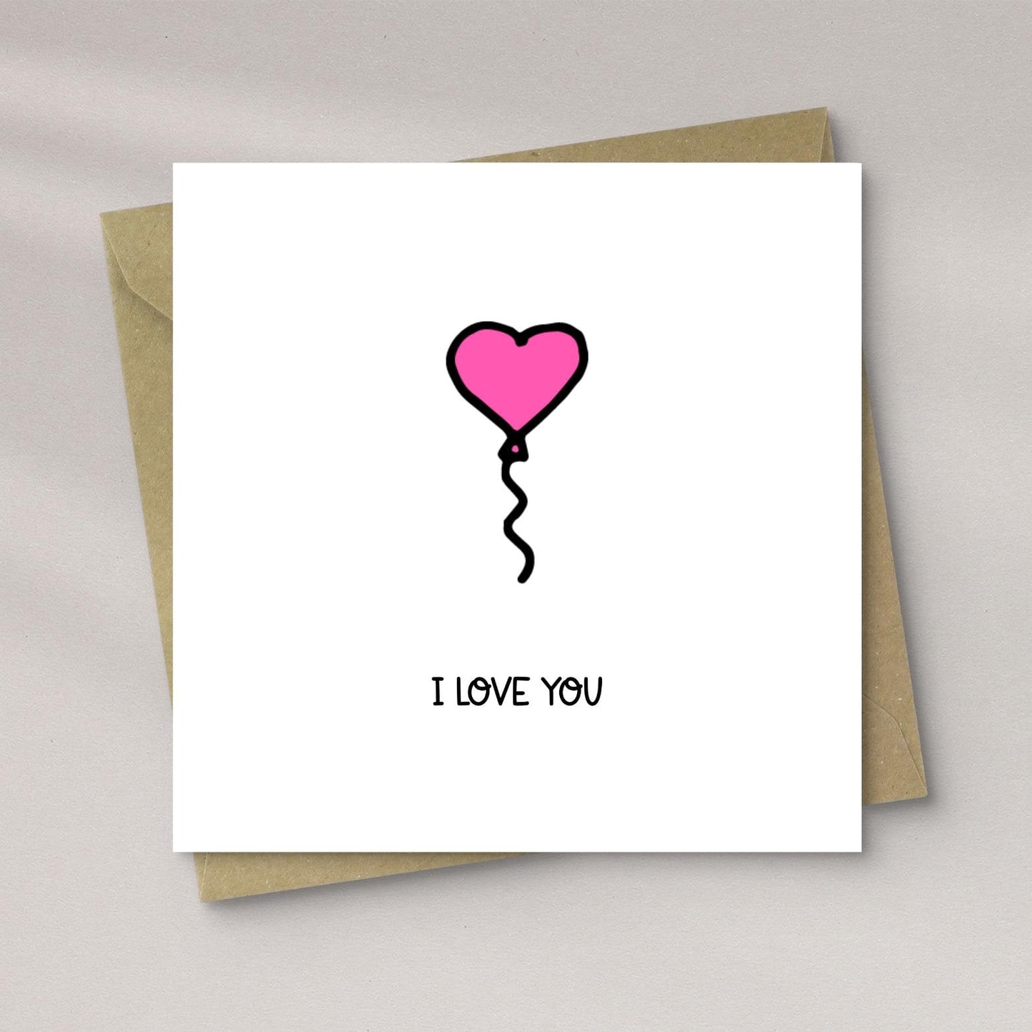 I Love You Card
