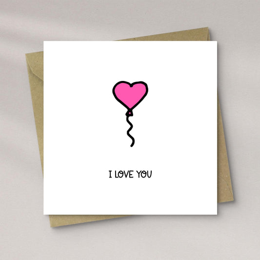 I Love You Card