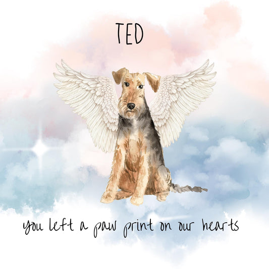 Welsh Terrier - Pet Loss Card