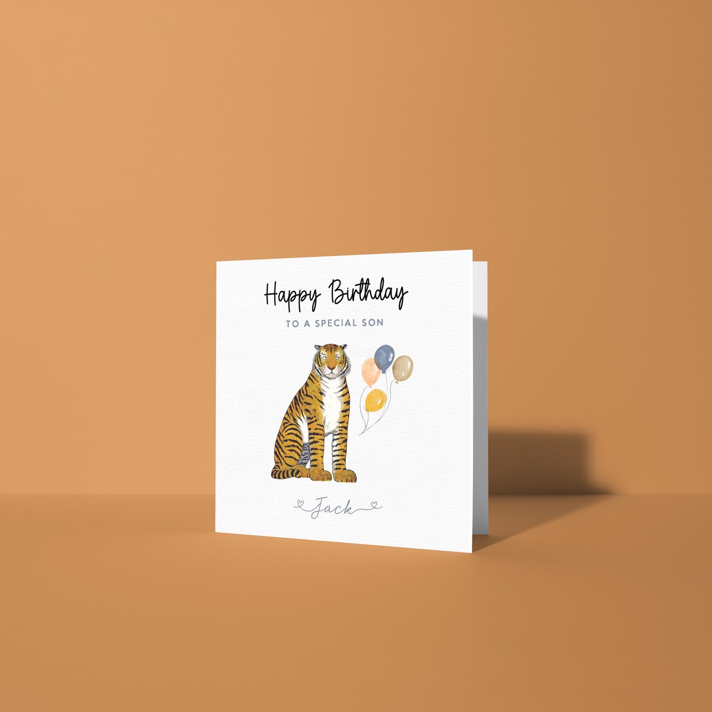 Birthday Tiger Card