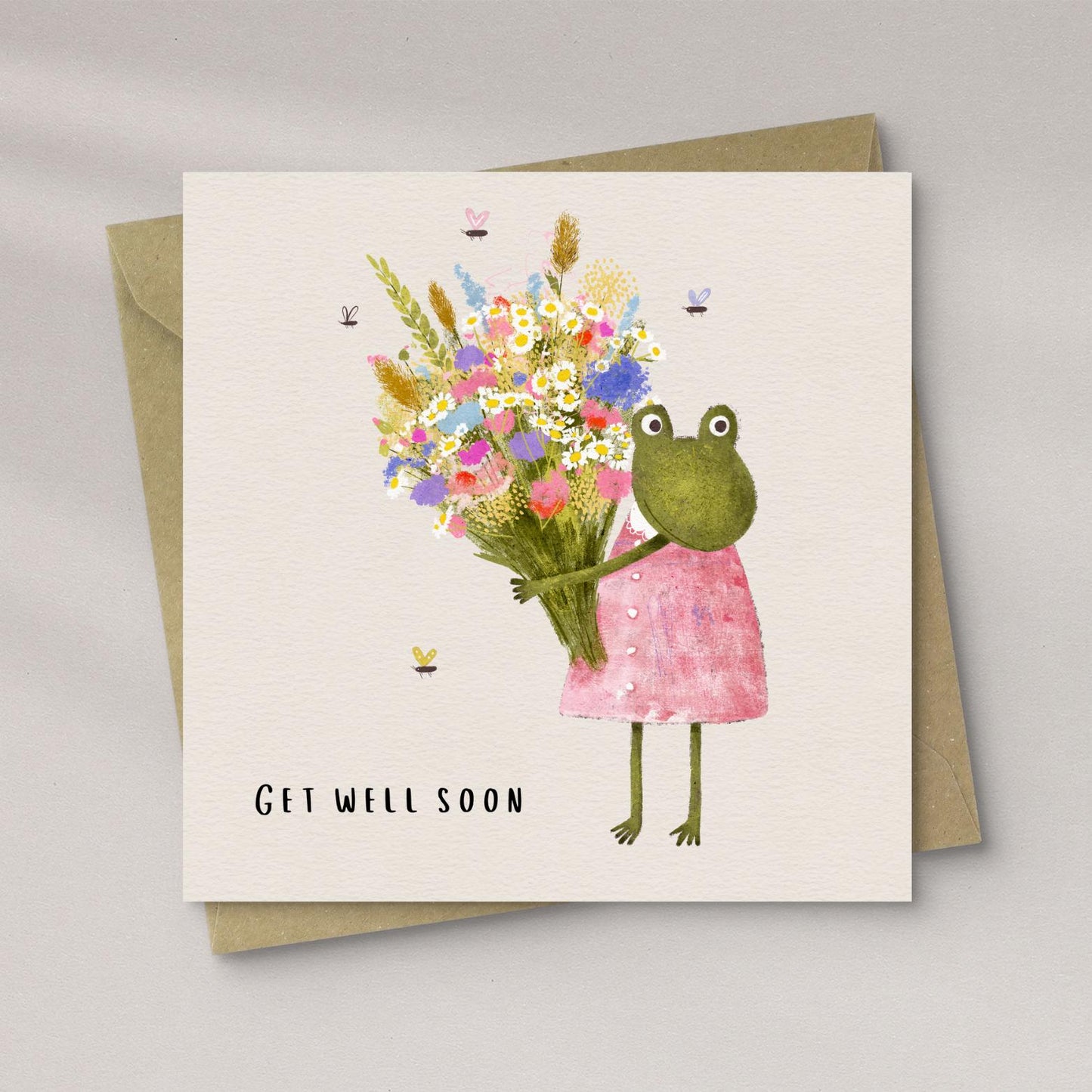 Frog - Get Well Soon Card