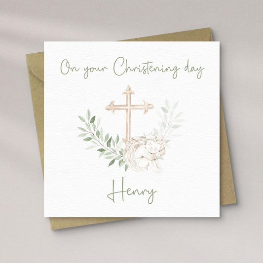 Christening Card