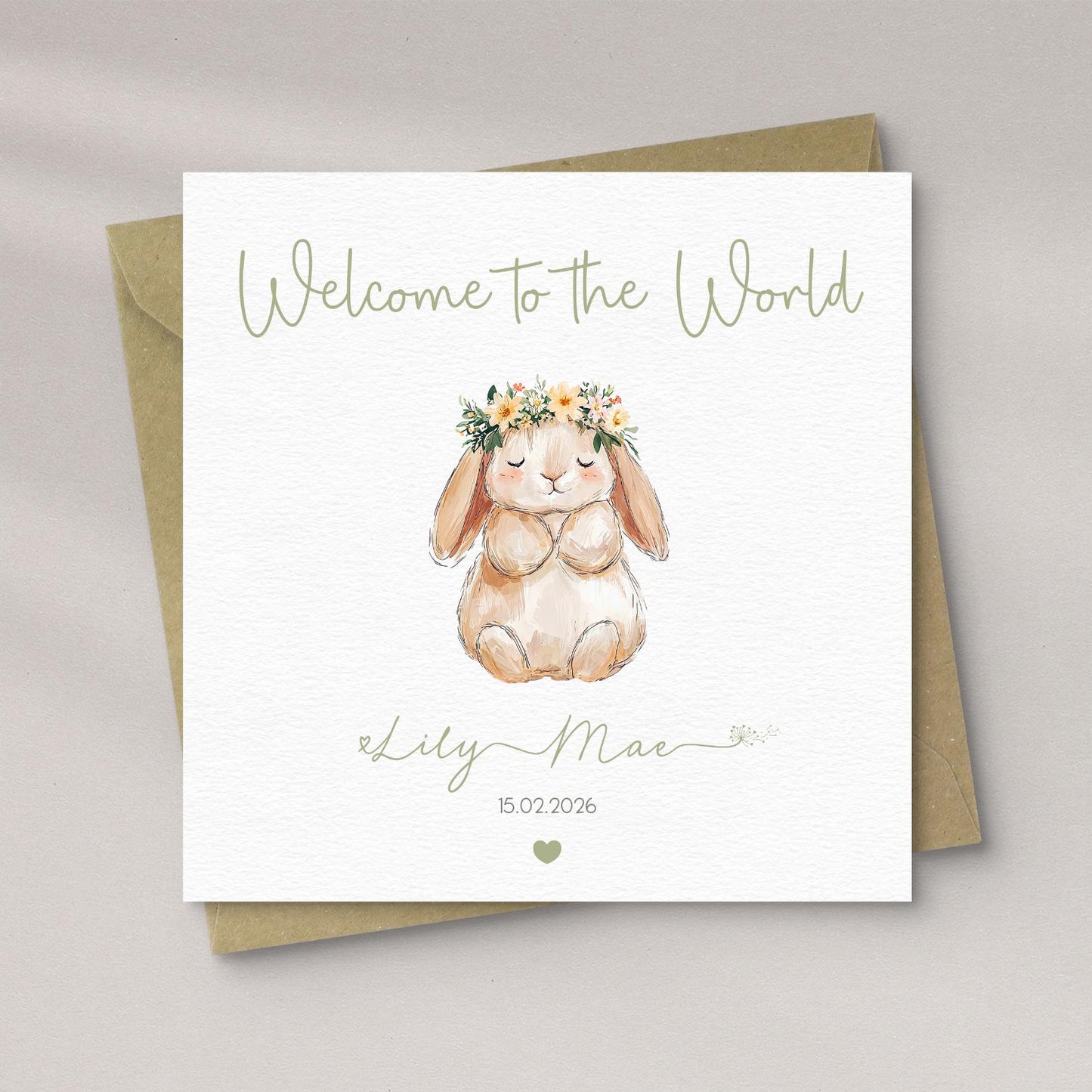 Newborn Baby Card