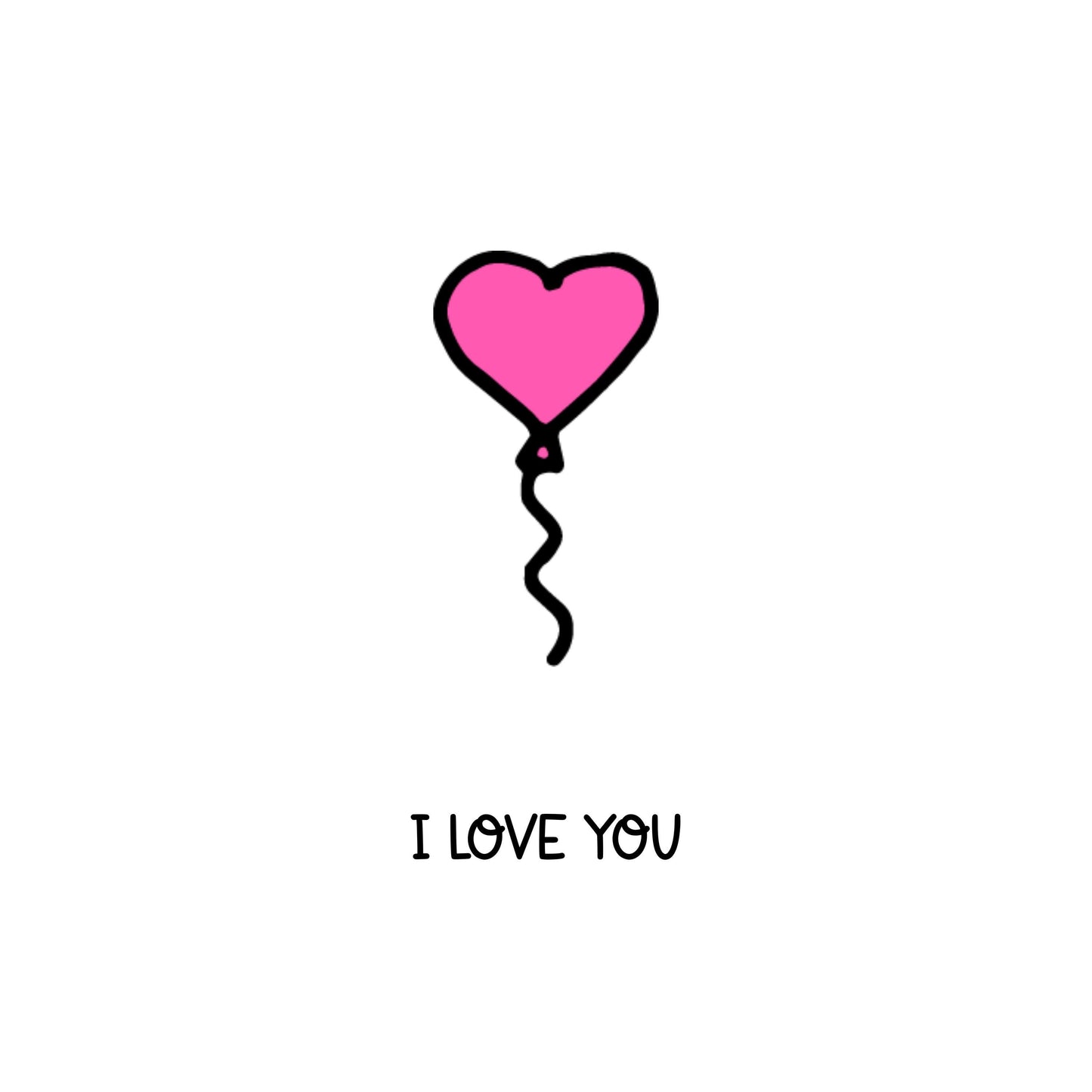I Love You Card