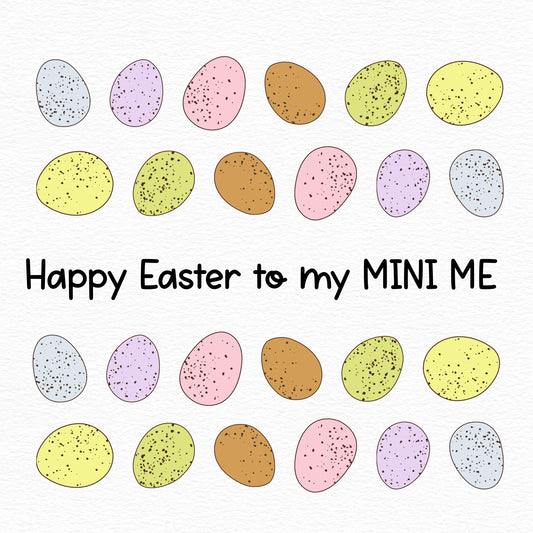 Happy Easter Mini Me Card