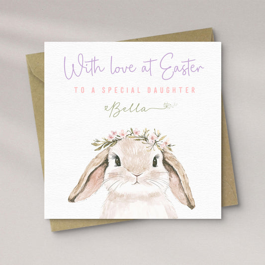 Rabbit Easter Card
