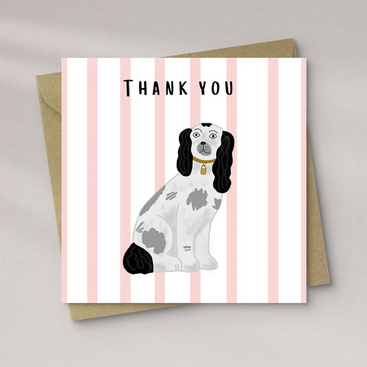 Wally Dog Thank You Card
