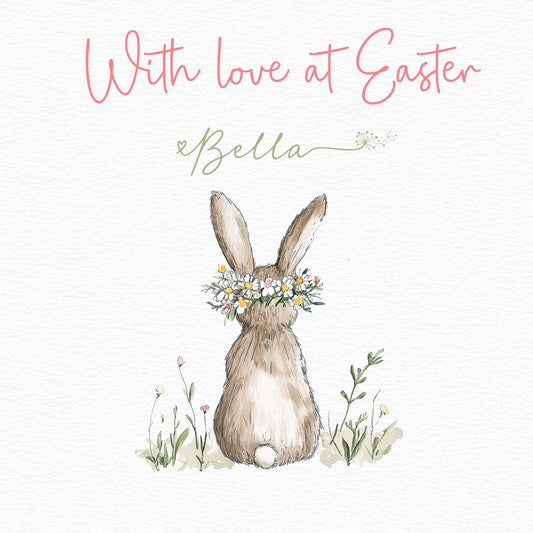Rabbit Easter Card